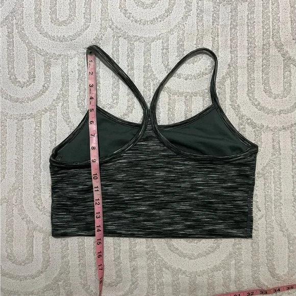 Aerie ROYAL PALM The Hugger Ombre Racerback Sports Bra - Picture 7 of 10